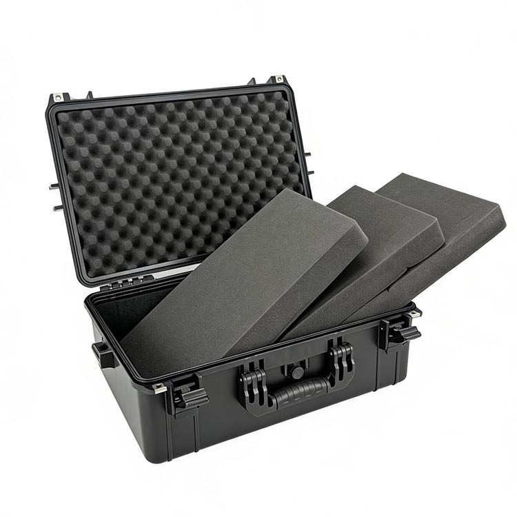 Boîte rigide en éponge antichoc intégrée