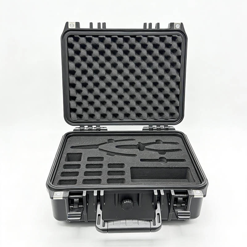 Boîtier en plastique avec insert en mousse personnalisé