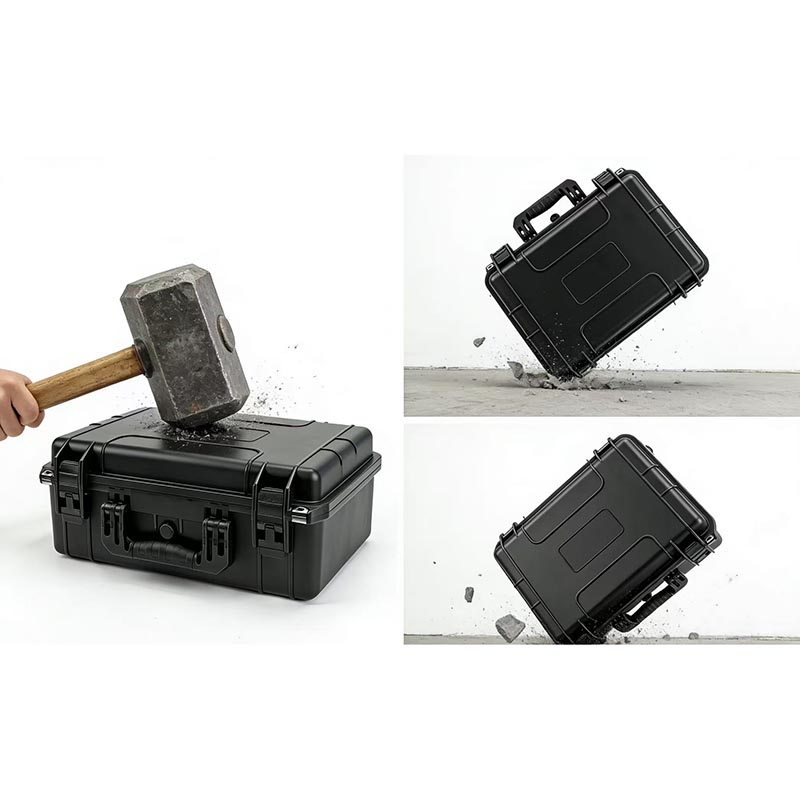 Boîte rigide résistante aux chocs et aux chutes