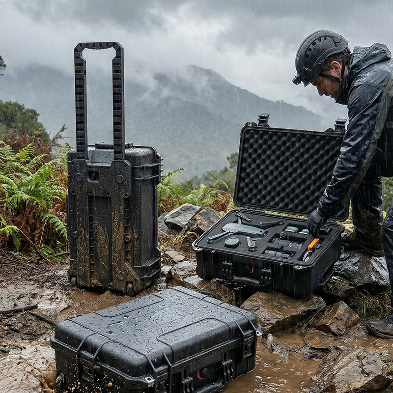 Boîte rigide IP67 haute résistance, étanche à l'eau et à la poussière
