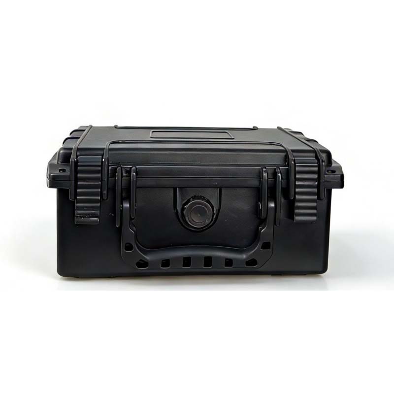 Boîte rigide étanche à l'eau et à la poussière avec valve d'équilibrage de pression